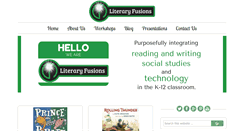Desktop Screenshot of literaryfusions.com